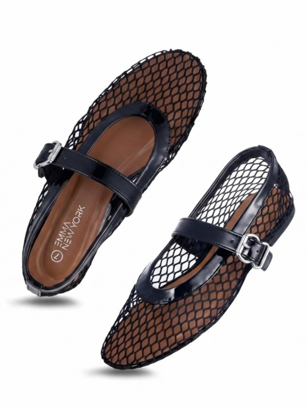 Mesh Ballet Flats for Women